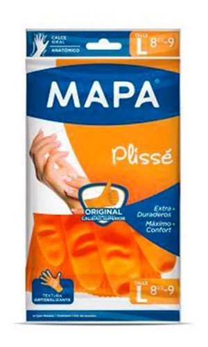 Guante Afelpado Mapa Plisse Grande (cod 2876) 0