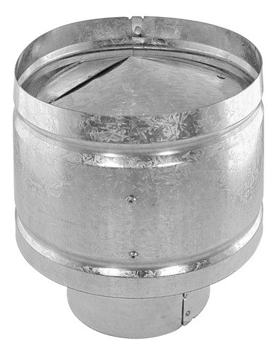 Sombrero Galvanizado 4'' Calefactor Exterior Tromen Original 0