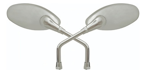 Espejos Retrovisores Gvs By Drook Optium H Cromo Honda 0
