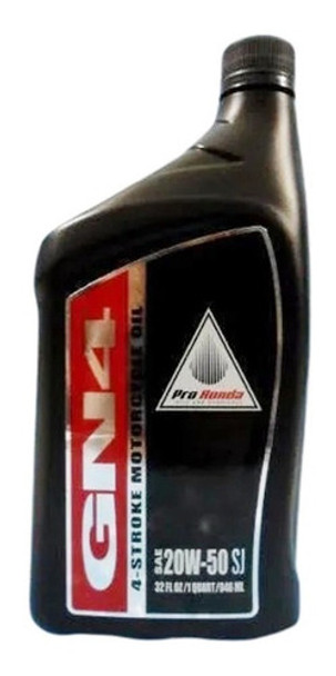 Aceite Pro Honda Orig Gn4 20w50 Mineral Xr 250 Centro Motos 0