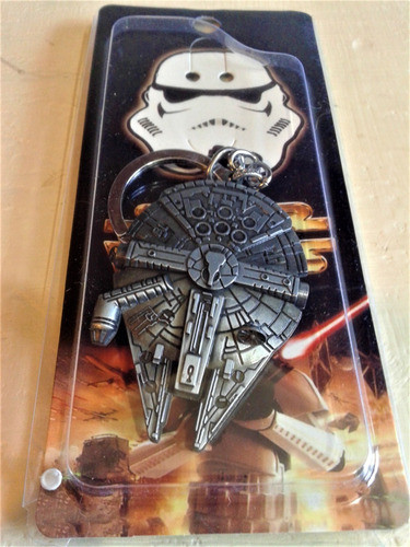 Llavero Star Wars Halcon Milenario Metalico 0