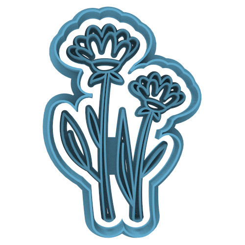 4108 Flor Entera Cortante Para Galletas 0