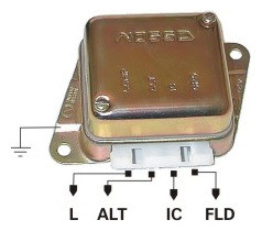 Regulador Voltaje Ford Electronico Az12v 0