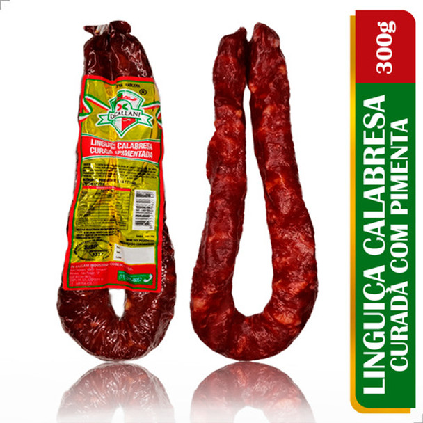 Linguiça Calabresa Curada C Pimenta (receita Italiana) 300g 0