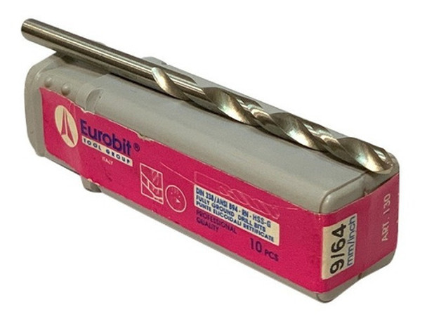 Mecha Para Metal 9/64 Eurobit  X10pcs Profesional - Lintax 0