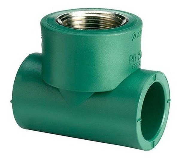 Tee Con Rosca Central Hembra 32x1/2  Acqua System Dema 0