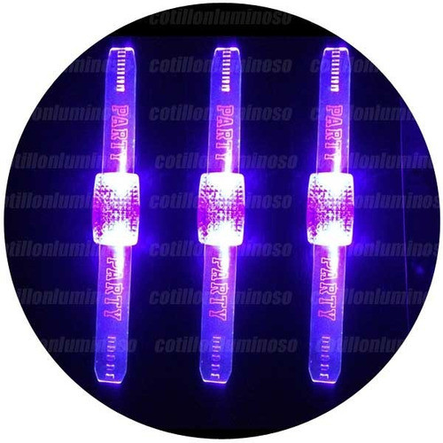 50 Pulsera Audiorítmica Con Led Luminosas 0