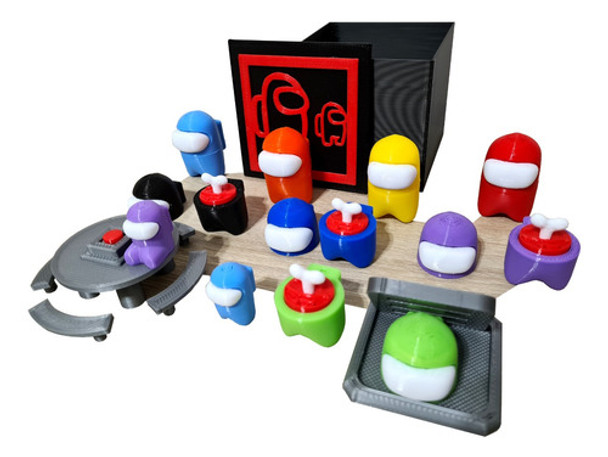 Among Us Pack Regalo Muñecos Encastre 25 Piezas Compatible 0 Among Us Pack Regalo Muñecos Encastre 25 Piezas Compatible 0