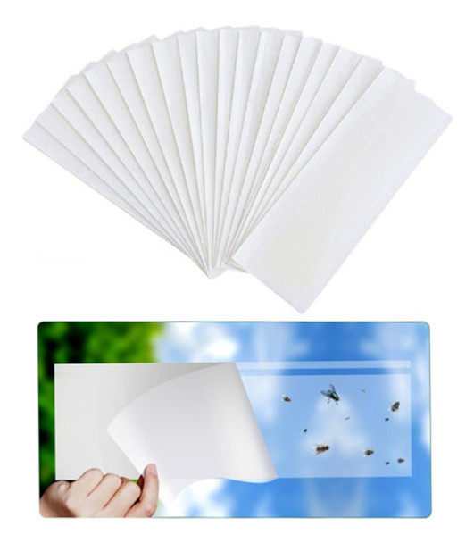 Mata Moscas Placas Pegamento Por 10 Unidades Para Ventanas 0