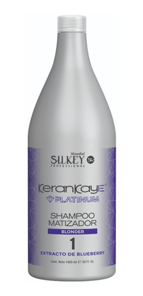 Silkey Kerankaye Shampoo Matizador 1 Perfil Blonder X 1480ml 0