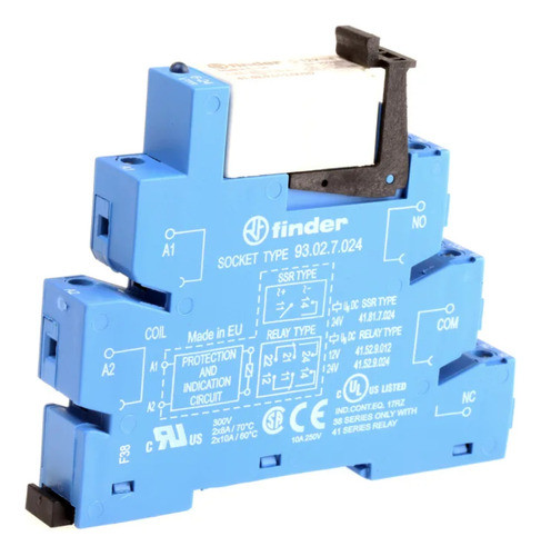 Relay I/face 2co 8a 12vdc Finder 0