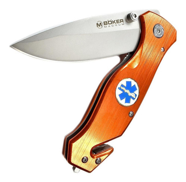 Navaja Magnum Boker Paramedico Rescate Bomberos 0