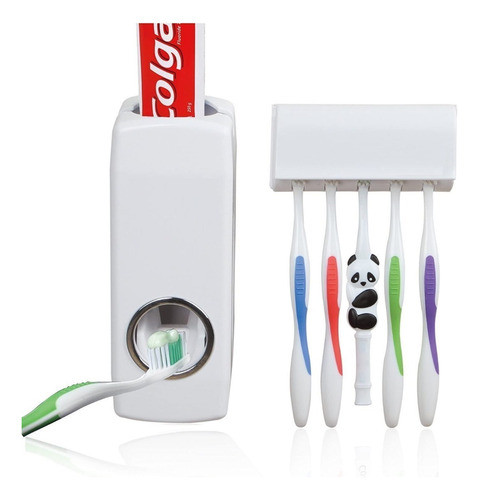 Dispensador De Pasta De Dientes Automático Soporte Cepillo 0