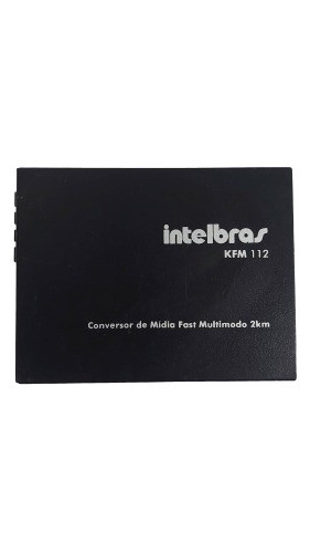 Conversor De Midia Fast Multimodo 2km Kfm 112 Intelbras 0