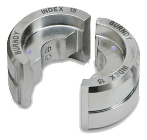 Matriz Para Alicate Prensa Terminal Inox U25rt Burndy 50mm 1 0