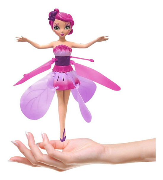 Mini Drone Fadinha Voadora Com Sensor De Mão Brinquedo 0