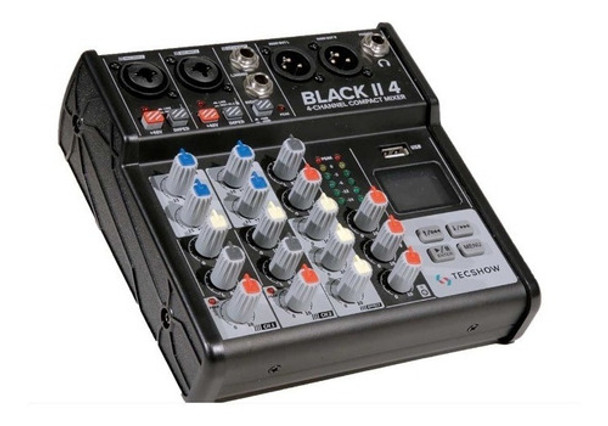 Consola Black Ii 4 Tecshow Graba Reproduce Usb Bluetooth!!! 0 Consola Black Ii 4 Tecshow Graba Reproduce Usb Bluetooth!!! 0