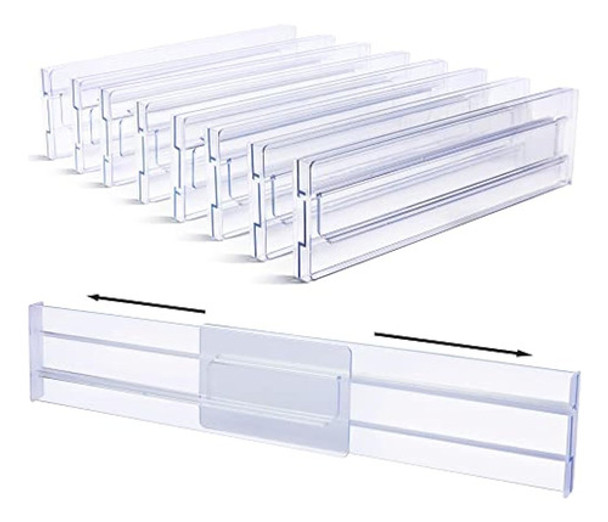 Organizadores De Separadores De Cajones, Paquete De 8, Vtopm 0
