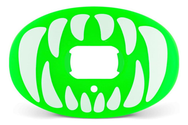 Battle Predator Oxygen Protector Bucal Verde Neon 0 Battle Predator Oxygen Protector Bucal Verde Neon 0