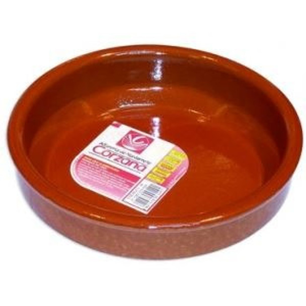 Cazuela Red.s/a Cerámica Vitrif. Miel  Corzana  Cod.213 13cm 0