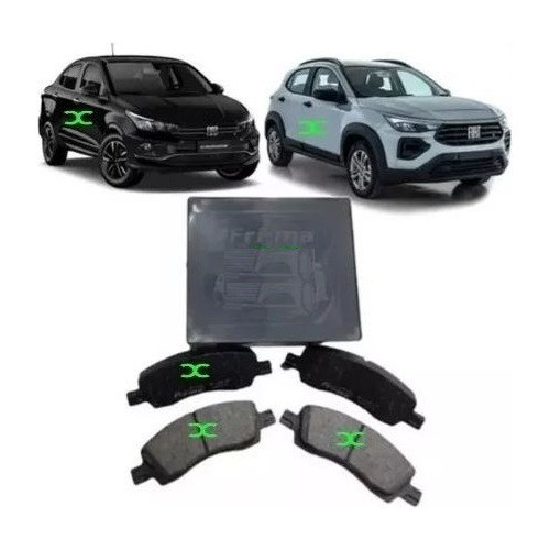 Pastillas De Freno Delanteras Fiat Cronos Pulse 2022/ 0