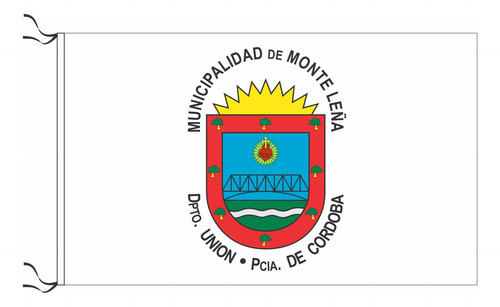 Bandera De Monte Leña Estampada De Flameo 150x90cm 0