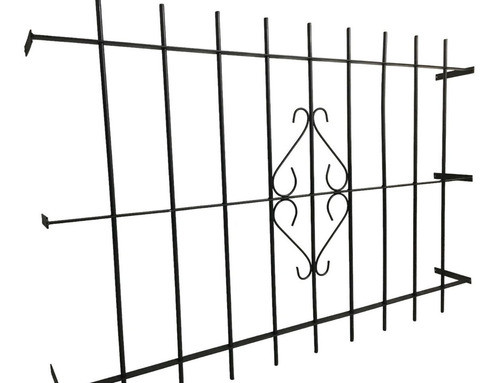 Reja Hierro Macizo Del 12 Para Adosar A Ventana 180x110 0