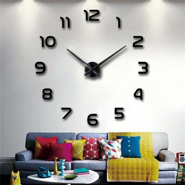 Reloj De Pared Con Superficie De Espejo 3d De Gran Tamao Par 0