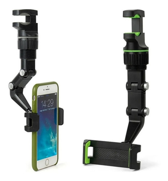 Suporte Pra Celular Veicular Encaixe Retrovisor Carro 360° 0