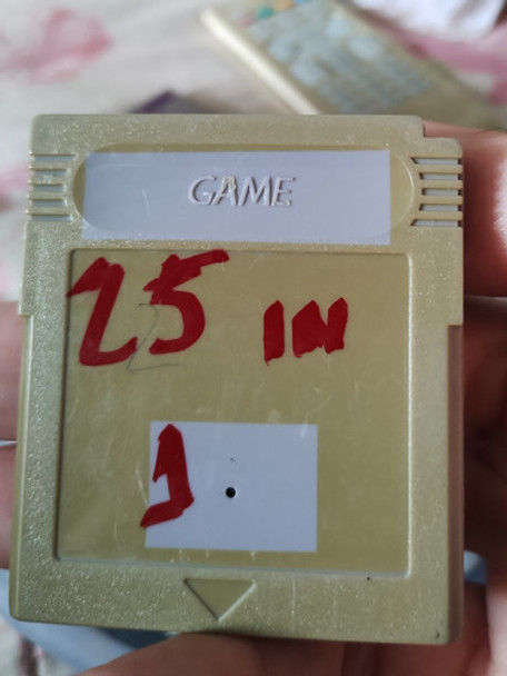Cartucho 25 In One Game Boy Classic 0