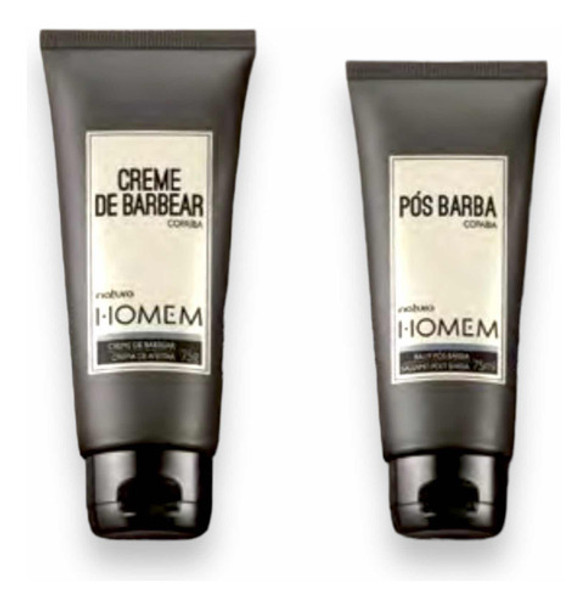 Kit Homem Crema De Afeitar + Pos Barba Natura Js Perfumes 0 Kit Homem Crema De Afeitar + Pos Barba Natura Js Perfumes 0