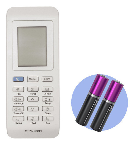 Controle Ar Condicionado Para Electrolux Split Ecoturbo 0
