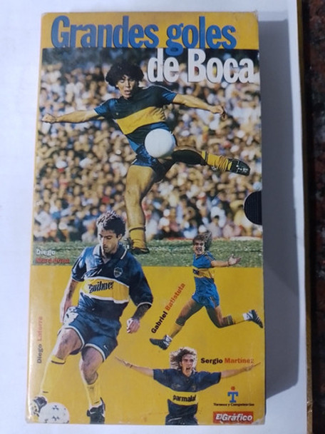 Película Original En Vhs Goles De Boca 0