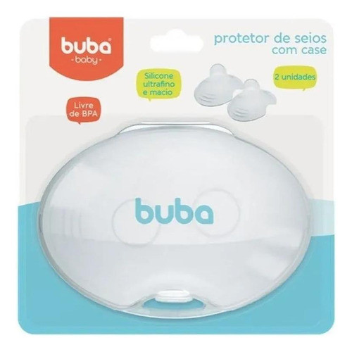 Protetor Seios C/ Case Buba - Silicone Ultrafino - Borboleta 0