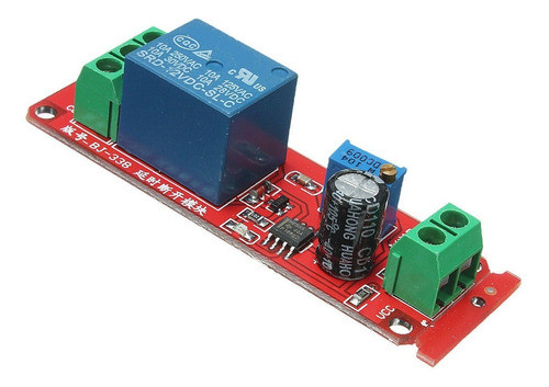 Modulo Ne555 Timer Temporizador Relay Dc 12v Delay - 0 A 10 Segundos 0