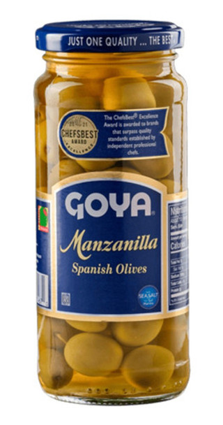 Aceitunas Verdes Manzanilla 106,3g. Goya 0 Aceitunas Verdes Manzanilla 106,3g. Goya 0