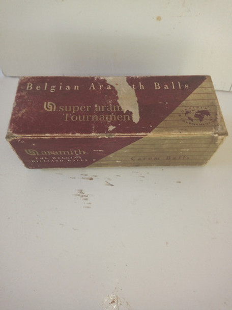 Juego Bolas Billar Carambola Belgas - C 1960 0