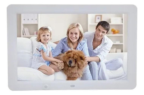 Porta Retrato Digital 12 Pol Usb Card Sd Com Controle Remoto 0