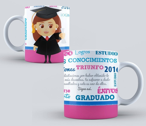 +70 Plantillas Para Sublimar Tazas Egresados Egresaditos 0