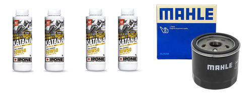 Kit Service Royal Enfield Continental 650gt Ipone Sint.10w50 0