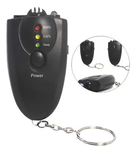 Digital Lcd Alcohol Tester Policía Alcotester Respiración Al 0