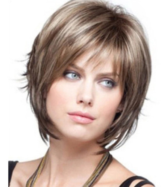 Peruca C Full Bob Lace Peruca De Cabelo Sintético 0