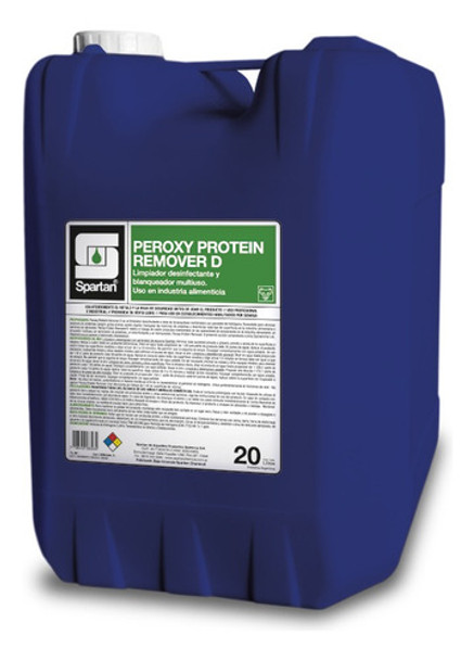 Limpiador Blanqueador Multiuso Peroxy Protein 20lts Spartan 0 Limpiador Blanqueador Multiuso Peroxy Protein 20lts Spartan 0
