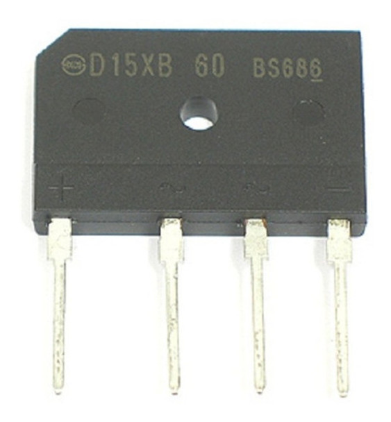 Diodo Puente Rectificador D15xb60 D15xb 60 600v 15a 0
