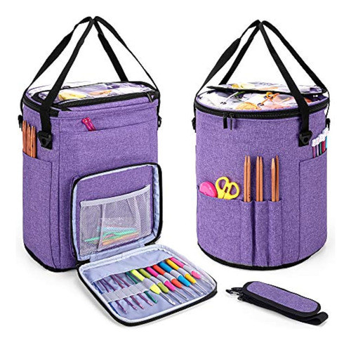 Bolsa Para Conjunto De Tejido Teamoy, Organizador 0
