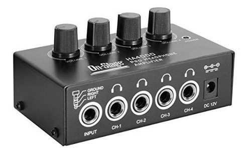 En El Escenario Ha4000 Amplificador De Auriculares Profesion 0