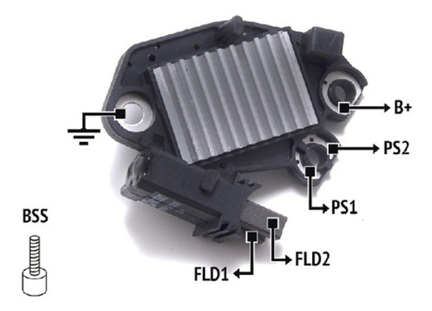 Regulador De Alternador Valeo Citroen/peugeot/bmw 12v. 0