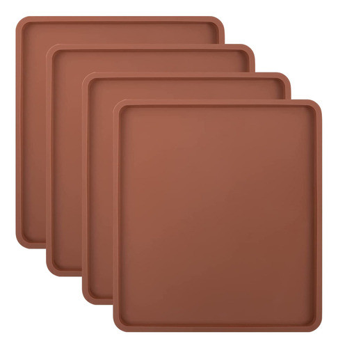 Tapetes De Desidratador De Silicone 4pcs Com Borda - Silicon 0
