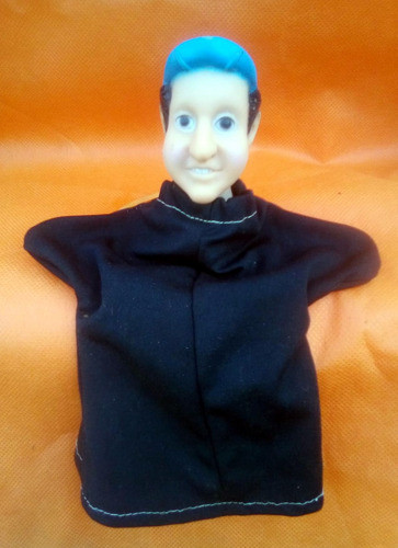 Titere Quico De Goma Y Tela - Perfecto Estado 0