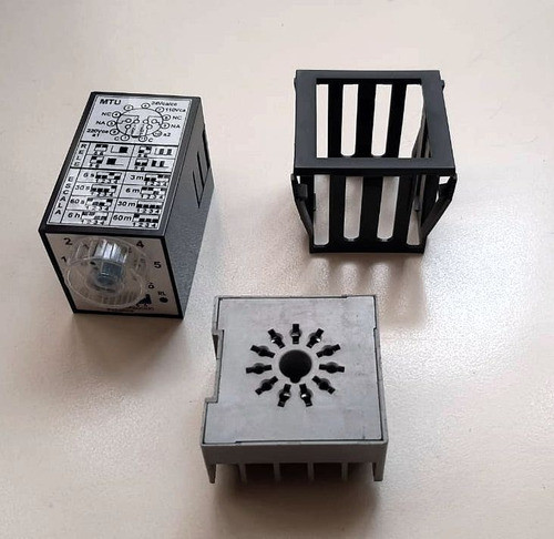 Temporizador  Automatización Industrial Frente De Tablero 0